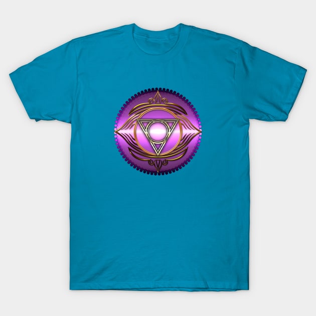 Third Eye Chakra T-Shirt by The Knotty Works